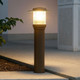 Bronze Bollard Light E27 40W IP44 520mm Made in Italy Bronze Bollard Light E27 40W IP44 520mm Made in Italy
